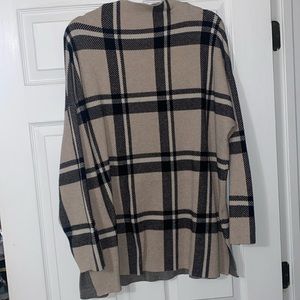 Plaid sweater